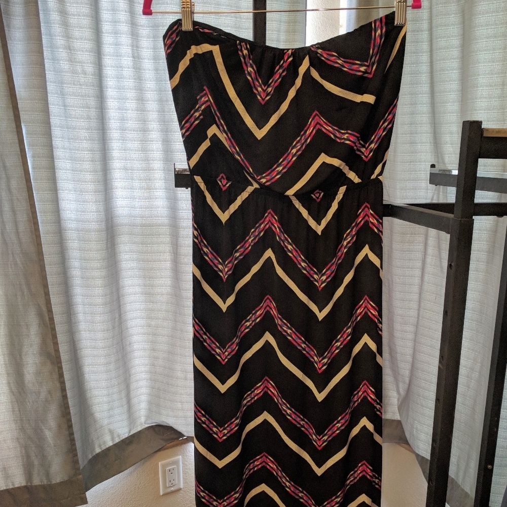 Three pink hearts dress